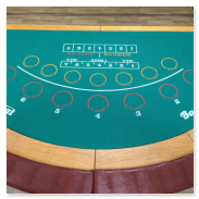 Baccarat table hire Derby